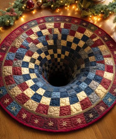 Cozy Night Quilted Round Mat