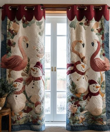 Cozy Season Quilted Curtains