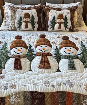 Cozy Trio 3-Piece Quilted Bedding Set