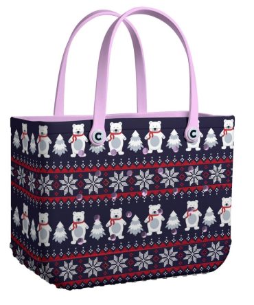 Bucket Tote Bag, Limited Edition Bogg Bag, Beach Bag Cozy Winter Vibes