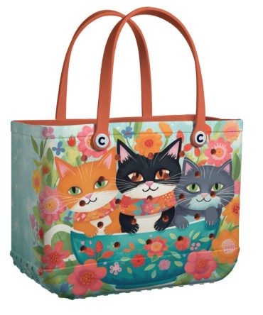 Bucket Tote Bag, Limited Edition Bogg Bag, Beach Bag Cup Of Cuteness