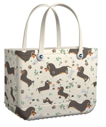 Bucket Tote Bag, Limited Edition Bogg Bag, Beach Bag Wagging Wonders