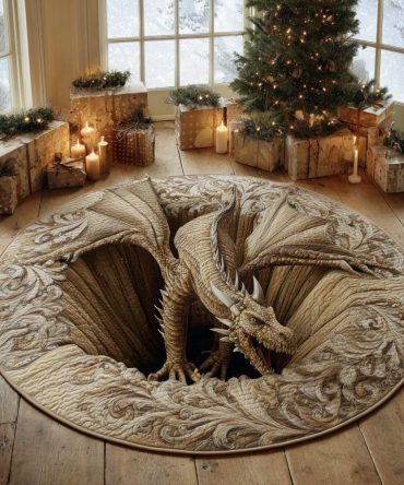 Depth Sentinel Quilted Round Mat