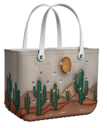 Bucket Tote Bag, Limited Edition Bogg Bag, Beach Bag Desert Sun