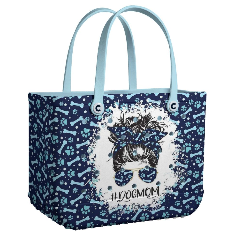 Bucket Tote Bag, Limited Edition Bogg Bag, Beach Bag Dog Mom