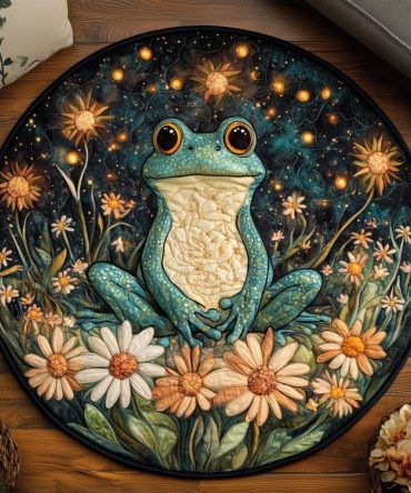 Dream Hopper Quilted Round Mat