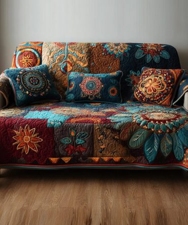 Dreamcatcher Daze Quilted Sofa Cover