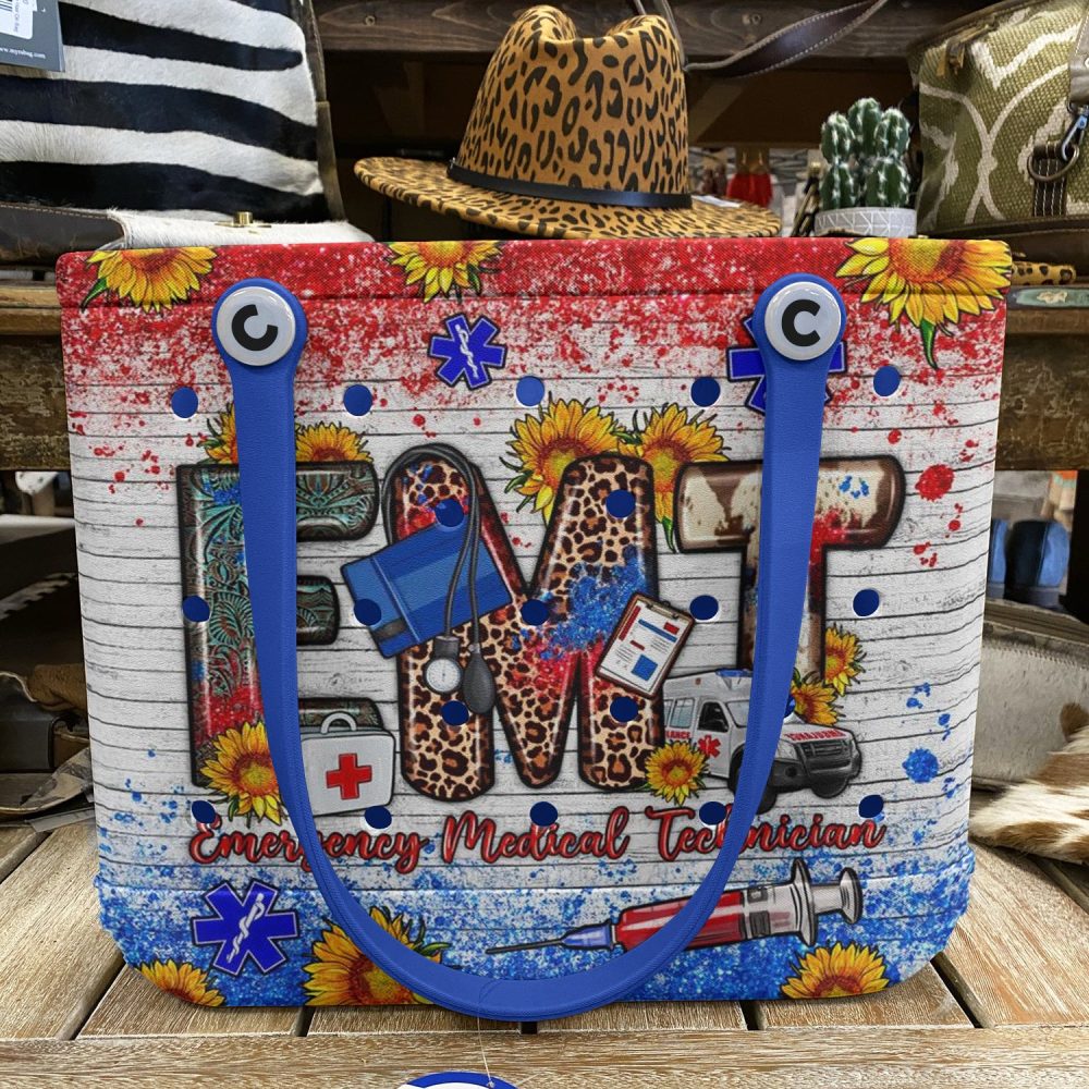 Colorful Emt Tote Bag – Perfect Gift For Emergency Medical Technicians - Image 6