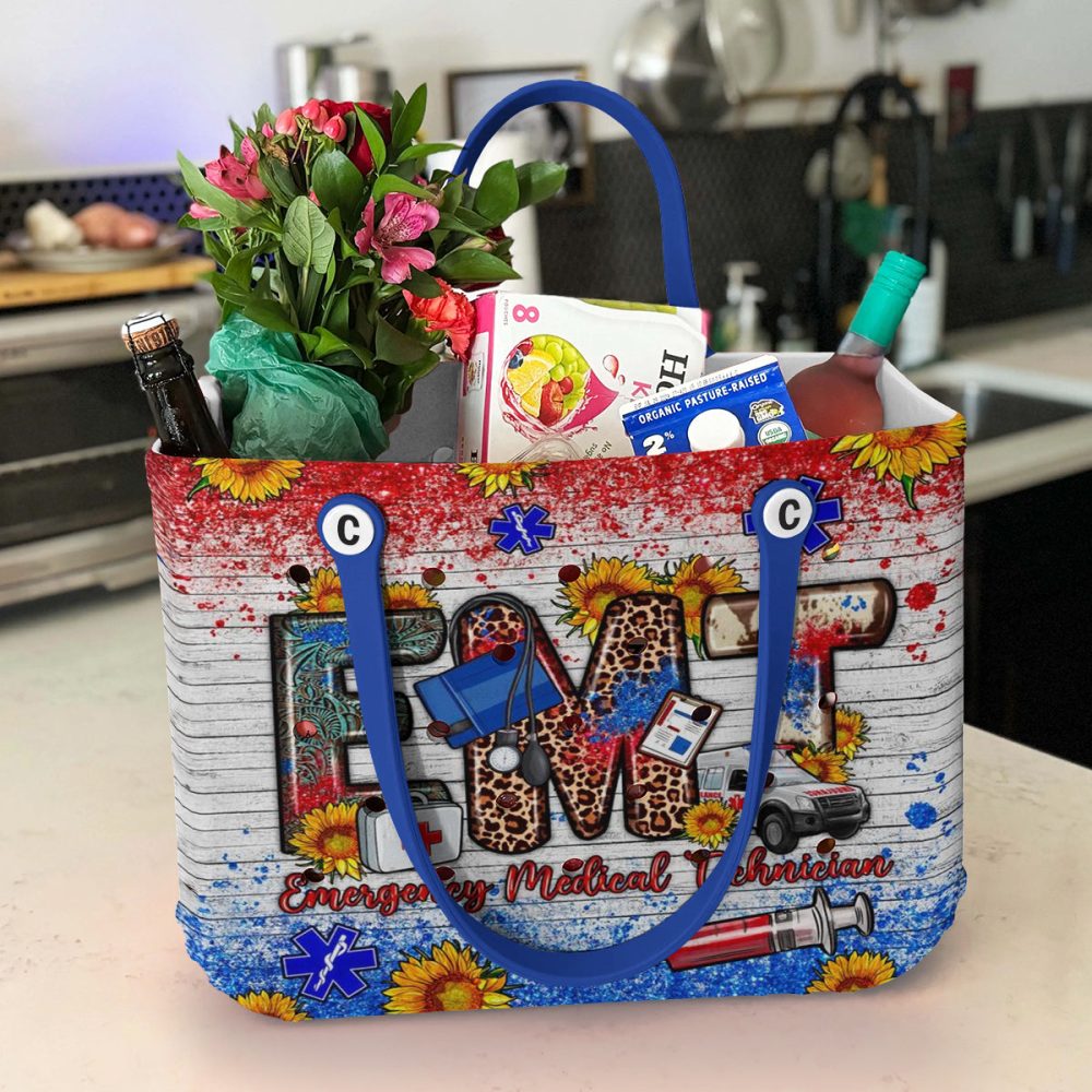 Colorful Emt Tote Bag – Perfect Gift For Emergency Medical Technicians - Image 4