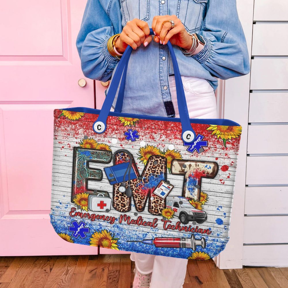 Colorful Emt Tote Bag – Perfect Gift For Emergency Medical Technicians - Image 5