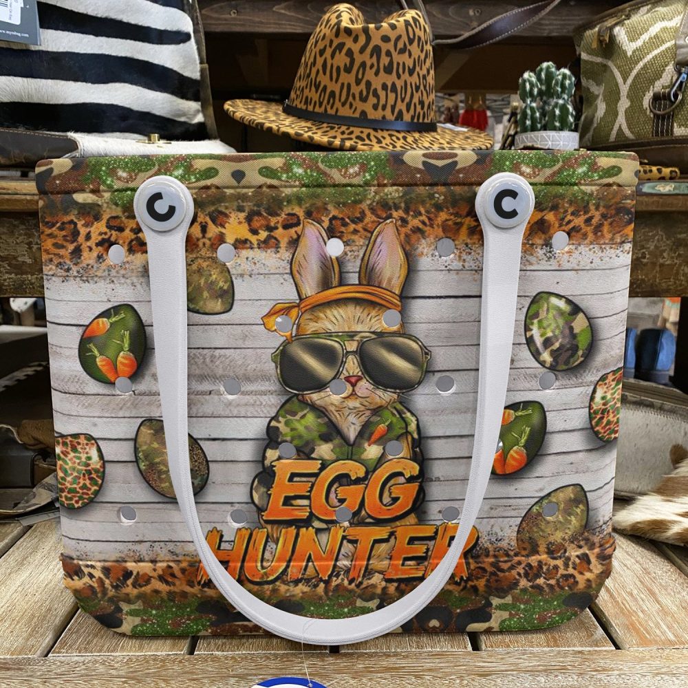 Trendy 'Egg Hunter' Tote Bag - Perfect For Easter Adventures & Everyday Style! - Image 6