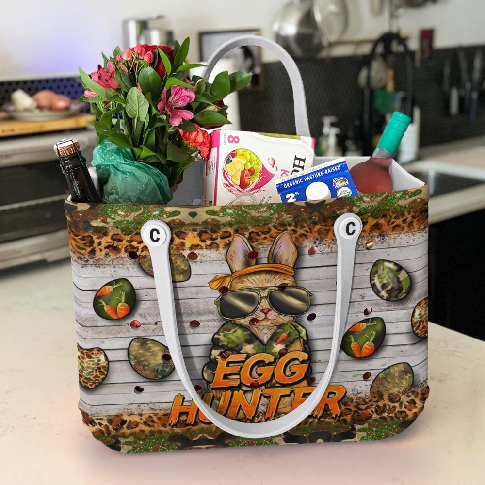 Trendy 'Egg Hunter' Tote Bag - Perfect For Easter Adventures & Everyday Style! - Image 4