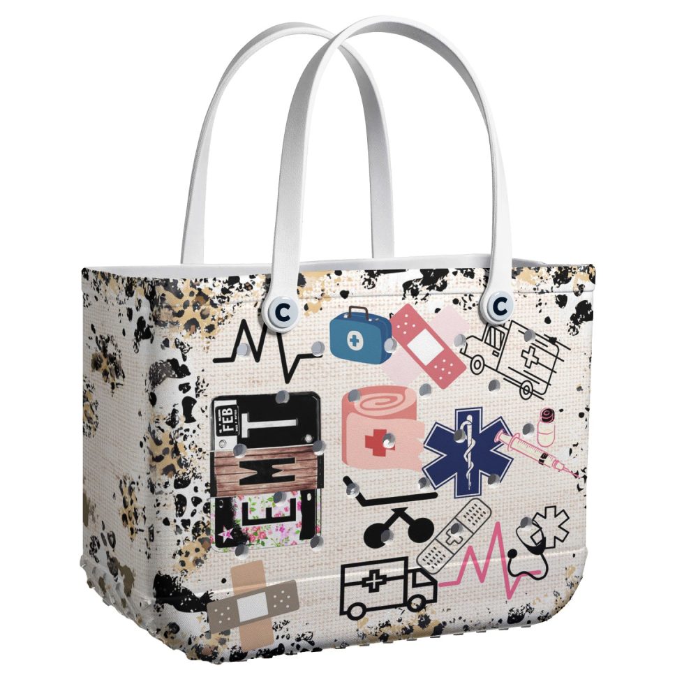 Bucket Tote Bag, Limited Edition Bogg Bag, Beach Bag Emergency Essentials