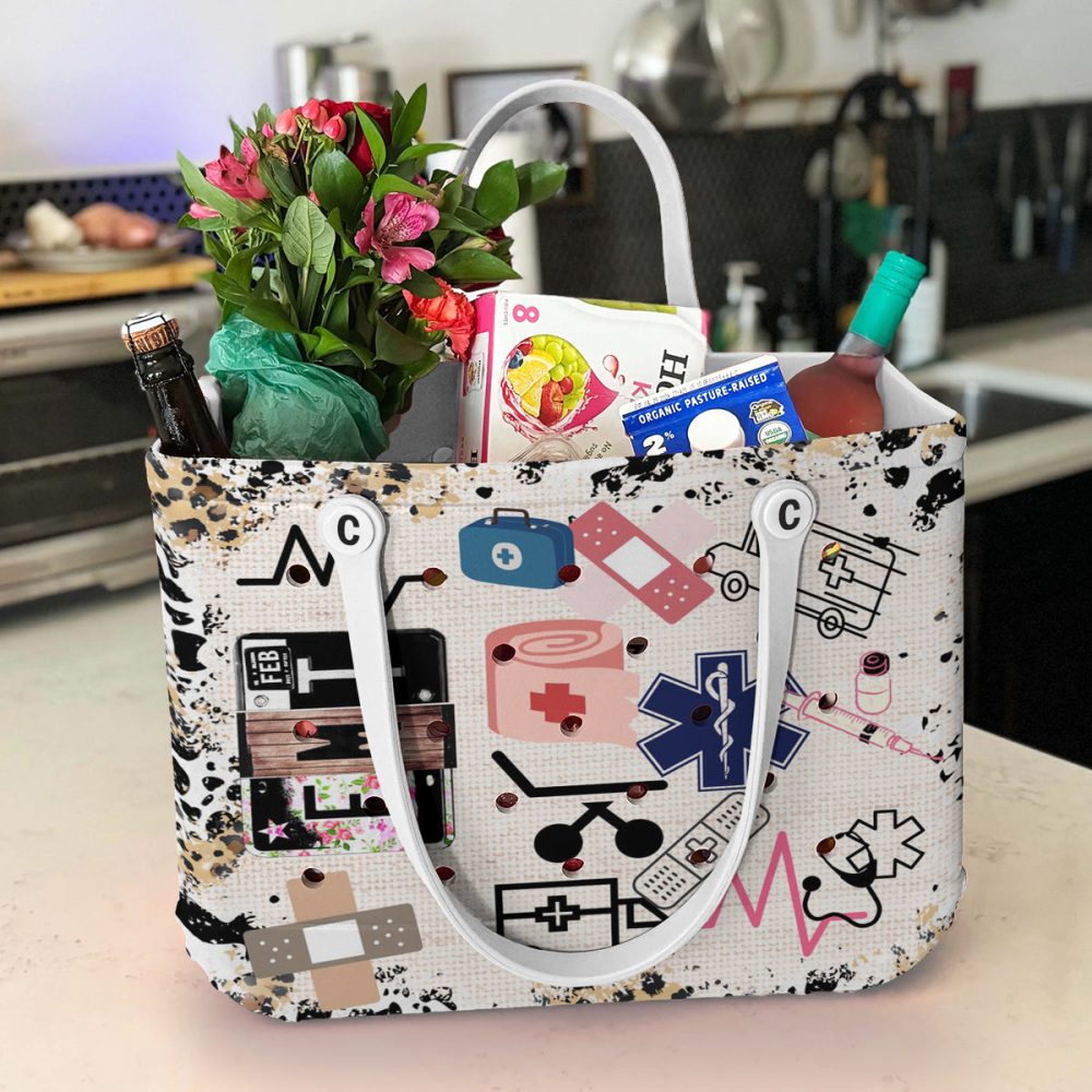 Bucket Tote Bag, Limited Edition Bogg Bag, Beach Bag Emergency Essentials - Image 4