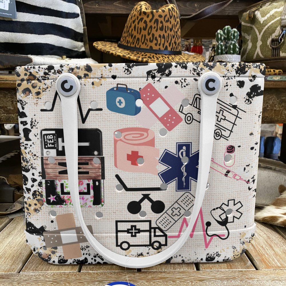 Bucket Tote Bag, Limited Edition Bogg Bag, Beach Bag Emergency Essentials - Image 5