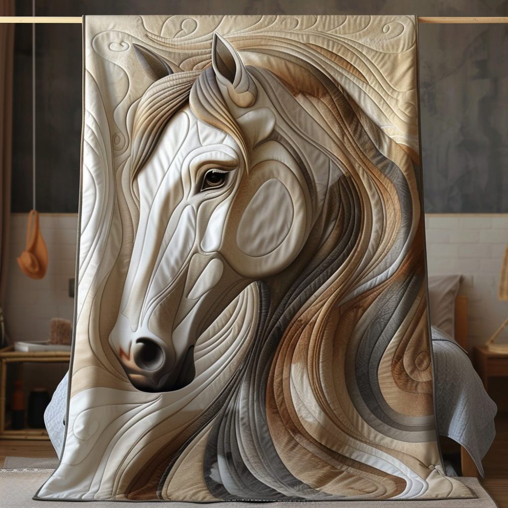 Enchanted Horse Quilted Blanket