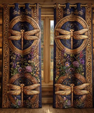 Enchanted Flight Quilted Curtains