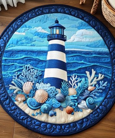 Eternal Beacon Quilted Round Mat