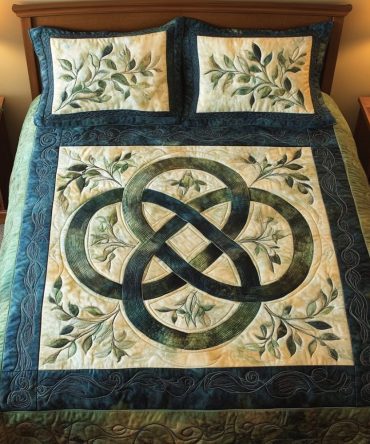 Ethereal Forest 3-Piece Quilted Bedding Set