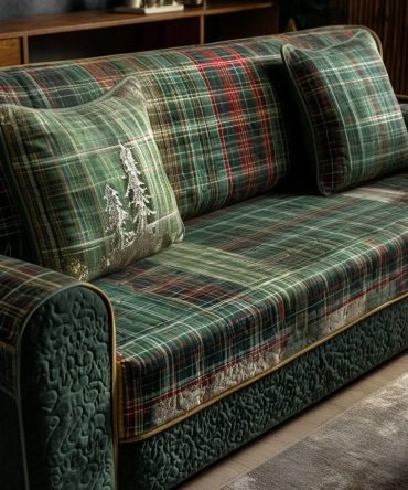 Evergreen Warmth Quilted Sofa Cover
