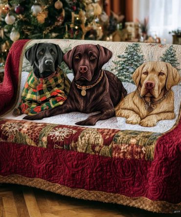 Faithful Fields Quilted Sofa Cover