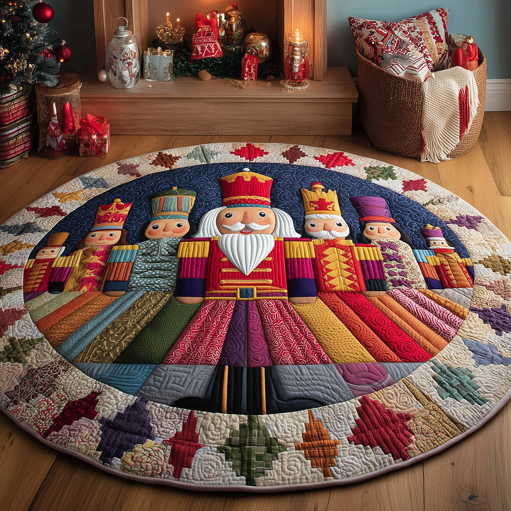 Festive Guard Quilted Round Mat