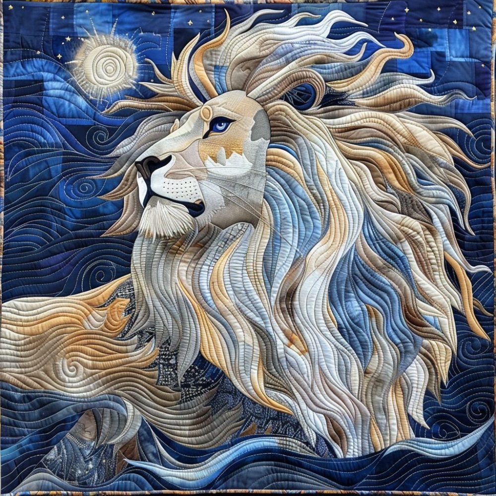 Fierce And Free Quilted Blanket