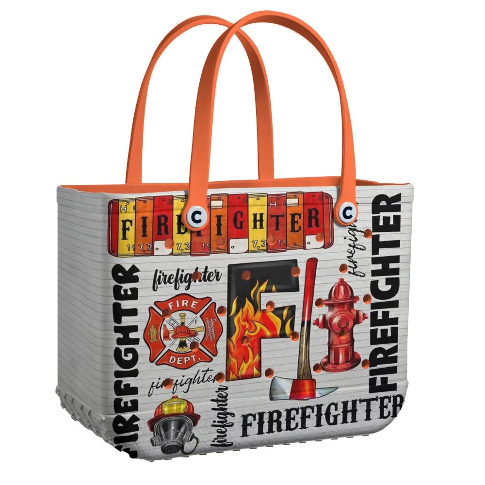 Firefighter-Themed Tote Bag – Durable, Stylish & Perfect Gift For Firefighting Enthusiasts