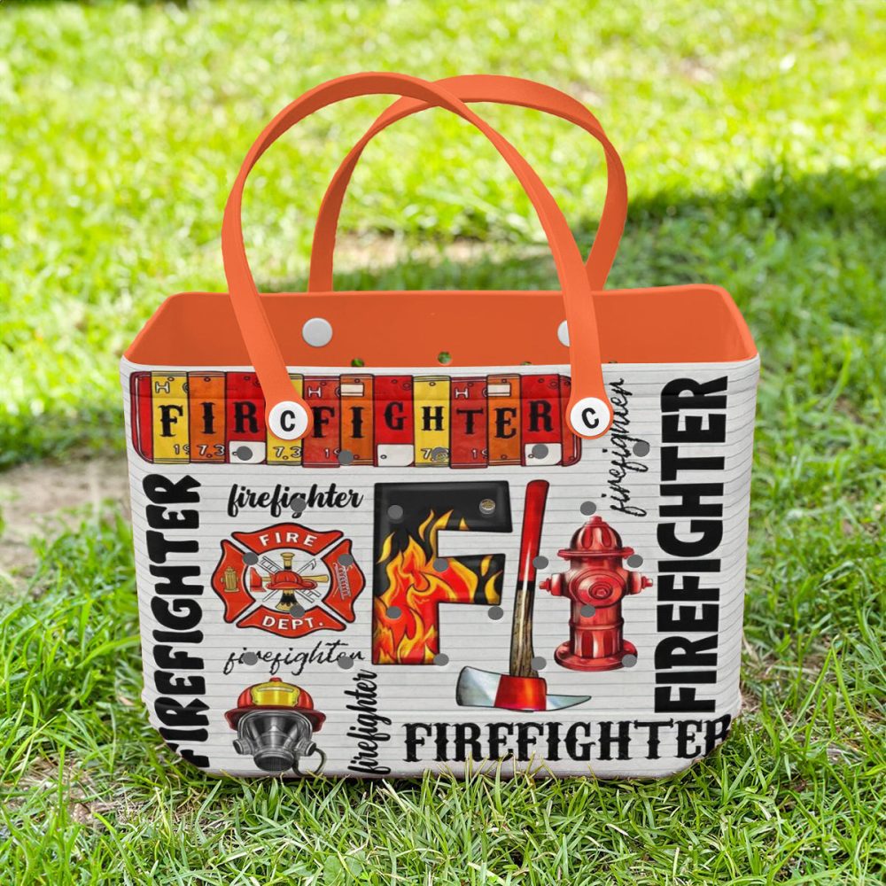 Firefighter-Themed Tote Bag – Durable, Stylish & Perfect Gift For Firefighting Enthusiasts - Image 3