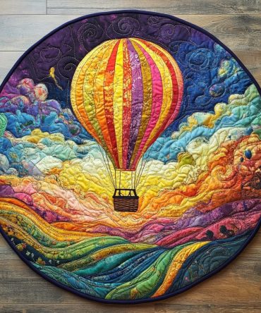 Floating Dreams Quilted Round Mat