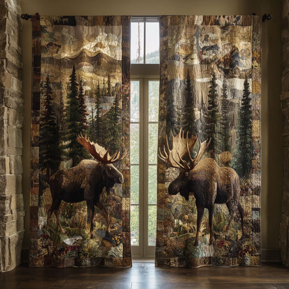 Forest Hideaway Quilted Curtains