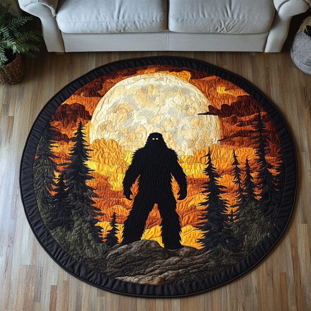 Forest Legend Quilted Round Mat