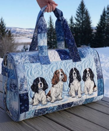 Forever Friend Quilted Duffle Bag