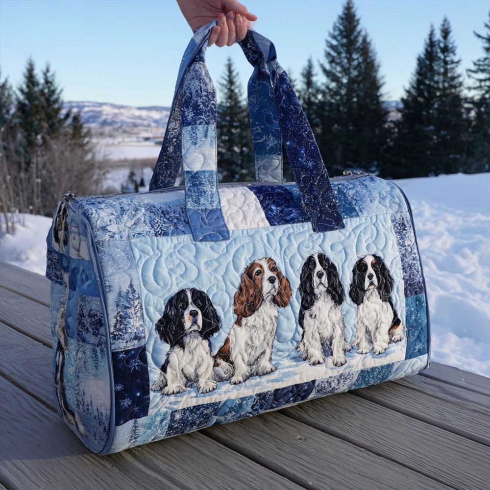 Forever Friend Quilted Duffle Bag