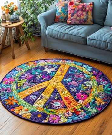 Free Spirit Quilted Round Mat