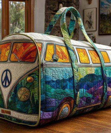 Freeway Dreams Quilted Duffle Bag