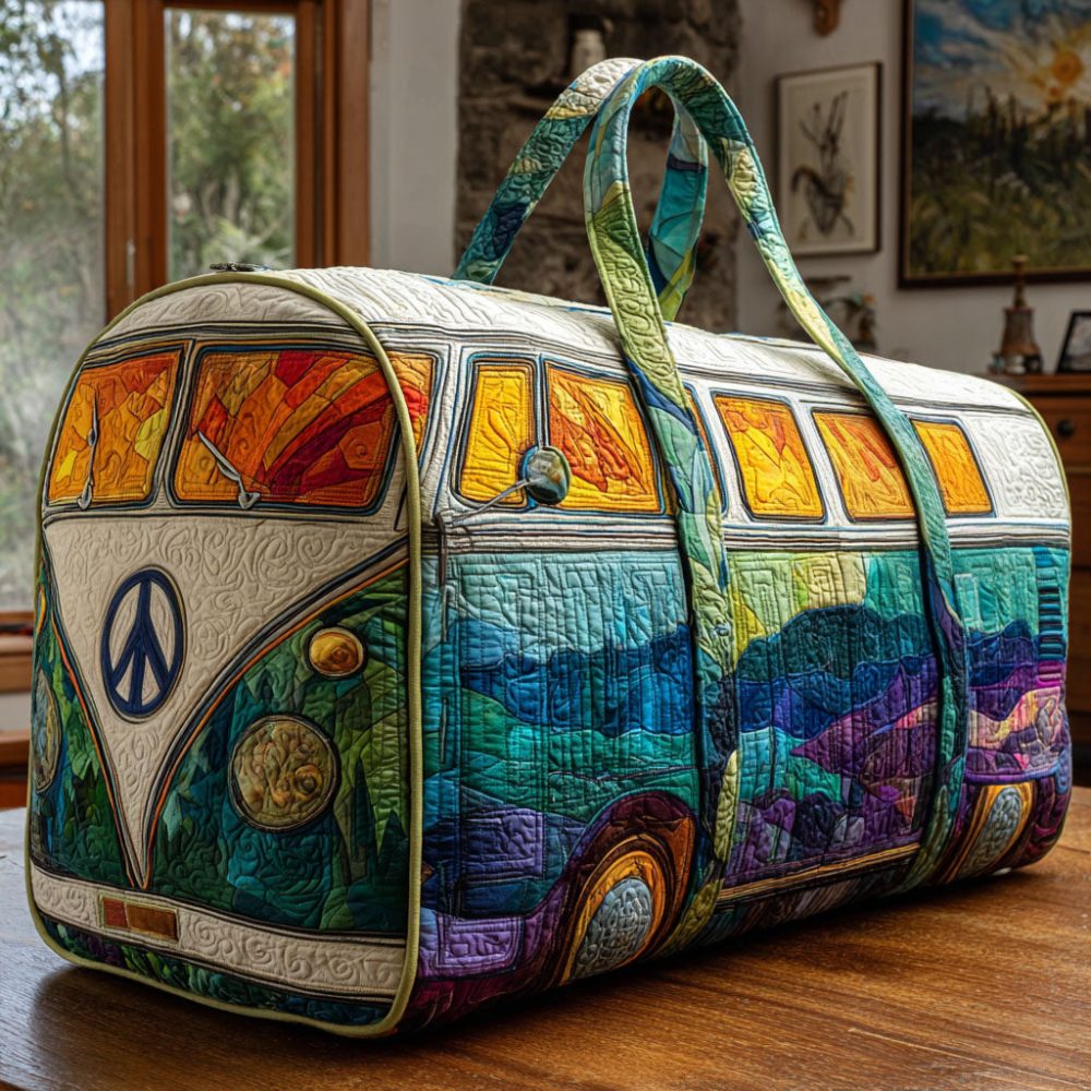 Freeway Dreams Quilted Duffle Bag