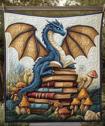 Frostfang Chill Quilted Blanket