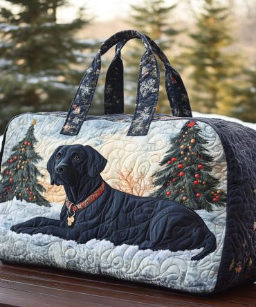 Furever Retrievers Quilted Duffle Bag