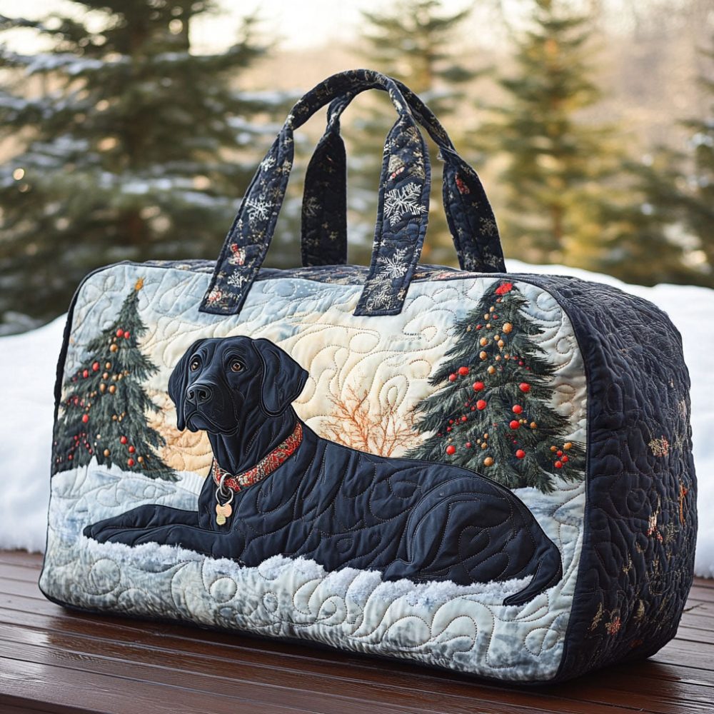 Furever Retrievers Quilted Duffle Bag