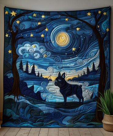 Galaxy Guardian Quilted Blanket