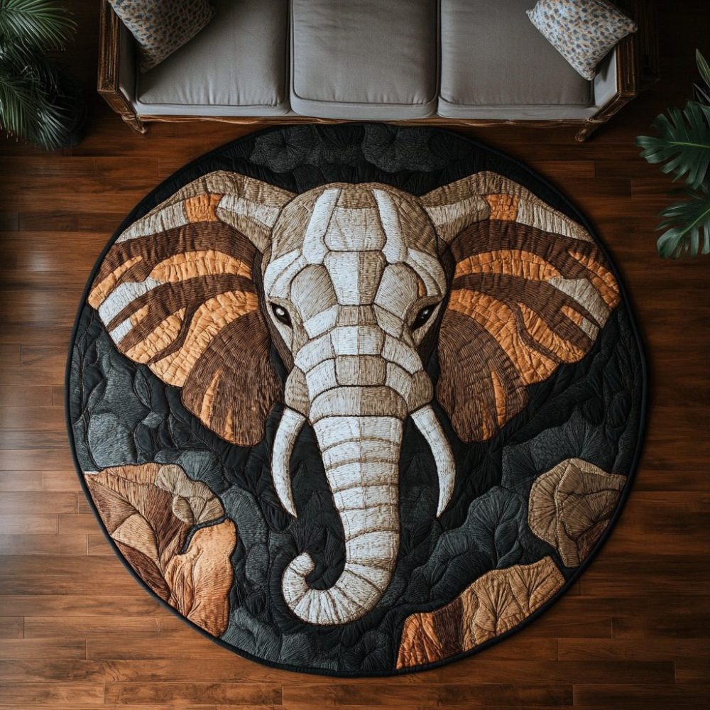 Gentle Giant Grace Quilted Round Mat
