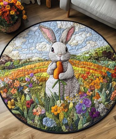 Gentle Hopper Quilted Round Mat