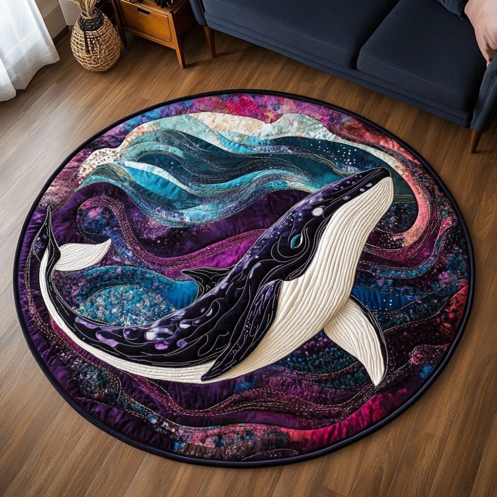 Gentle Voyager Quilted Round Mat