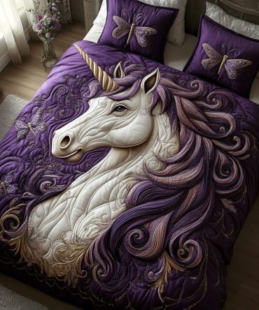 Glitter Grove 3-Piece Quilted Bedding Set