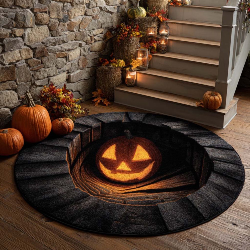 Halloween Quilted Round Mat - Image 4