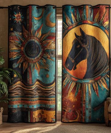 Grand Canyon Vista Quilted Curtains