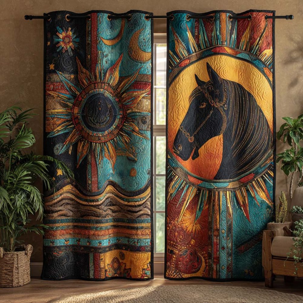 Grand Canyon Vista Quilted Curtains