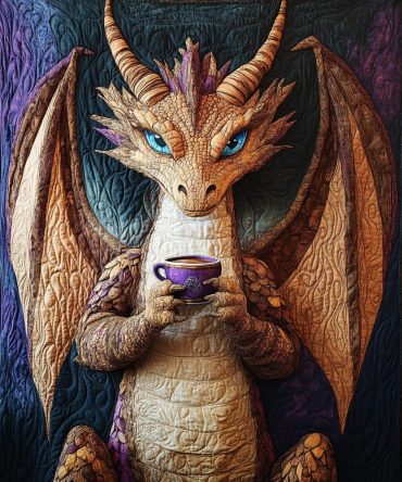 Guardians Awake Quilted Blanket