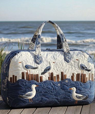 Gull Spirit Quilted Duffle Bag